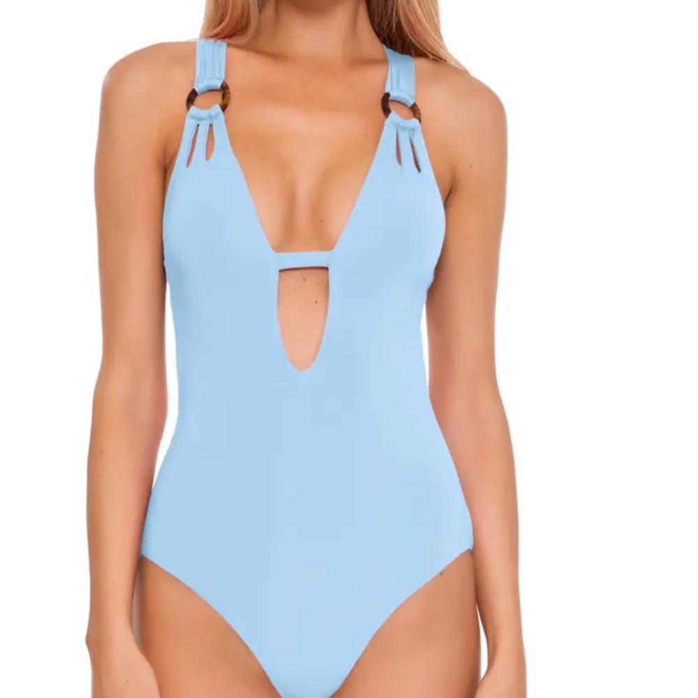 Blue one piece